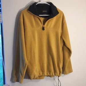 Yellow Plush Fleece Pullover